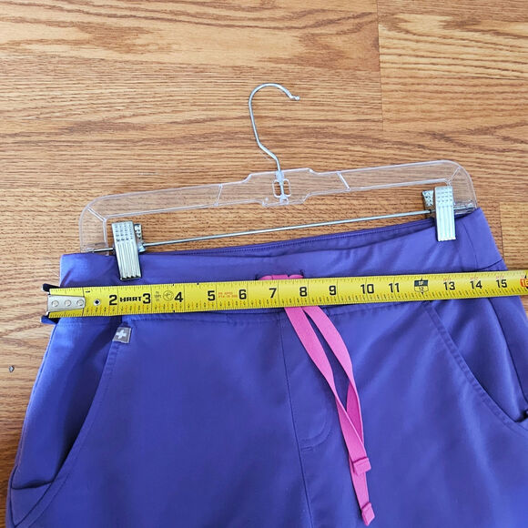 Figs Purple Scrub Jogger Pants Size Small Tall - Picture 5 of 6